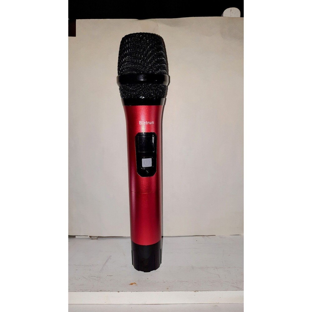 UHF Wireless Microphone Steel Red Without Receiver